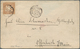Delcampe - 31153 Altdeutschland: 1851/1915 (ca.), Album Mit Briefen Ud GA Dabei Viel Baden Mit U.a. 6x 4 EF, 6+7 MiF, - Verzamelingen