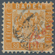 31173 Baden - Marken Und Briefe: 1851/1868, Bis Auf Die Landpostausgaben Ausschließlich Gestempelter Poste - Autres & Non Classés
