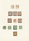 Delcampe - 31180 Baden - Marken Und Briefe: 1851/1867, Gestempelte Sammlung Von 134 Marken Sauber Auf Blanko-Blättern - Autres & Non Classés