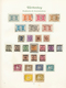 31357 Württemberg - Marken Und Briefe: 1875/1920, Sehr Saubere Komplette Gestempelte Sammlung Dienstmarken - Sonstige & Ohne Zuordnung