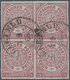 31387 Norddeutscher Bund - Marken Und Briefe: 1868/1871, Sammlung Auf Blättern, Ab Mi. Nr. 1 U. A. Im Vier - Andere & Zonder Classificatie