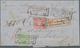 31388 Norddeutscher Bund - Marken Und Briefe: 1868/71, Album Mit 54 Belegen, Dabei Auslandsbriefe, Paketbe - Sonstige & Ohne Zuordnung
