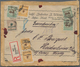 31553 Deutsches Reich - Inflation: 1919/1923, Bestand Von Ca. 675 Bedarfsbriefen Aus Firmenkorrespondenz N - Brieven En Documenten