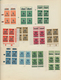 Delcampe - 31558 Deutsches Reich - Inflation: 1919/1923, Postfrische/ungebrauchte Sammlung Von über 100 VIERERBLOCKS - Brieven En Documenten