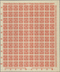 Delcampe - 31582 Deutsches Reich - Inflation: 1922/23: Gigantischer Bestand Von überwiegend Vollständigen Originalbög - Brieven En Documenten
