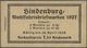 31677 Deutsches Reich - Markenheftchen: 1927/1941, Lot Von Zehn Markenheftchen Unkomplett/mit Beanstandung - Postzegelboekjes