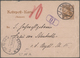 31766 Deutsches Reich - Ganzsachen: 1878/1918, ROHRPOST-BERLIN: Partie Von 14 Ganzsachenkarten Gebraucht, - Andere & Zonder Classificatie
