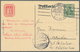 Delcampe - 31793 Deutsches Reich - Privatganzsachen: 1907, Lot Von 23 Privat-Postkarten 5 Pf Germania "19. Dt. Philat - Andere & Zonder Classificatie