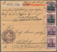 31881 Deutsche Besetzung I. WK: Deutsche Post In Polen: 1914/1918, Lot Von Sieben Briefen Und Karten, Dabe - Bezetting 1914-18