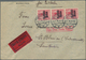 31881 Deutsche Besetzung I. WK: Deutsche Post In Polen: 1914/1918, Lot Von Sieben Briefen Und Karten, Dabe - Bezetting 1914-18