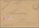 31886 Feldpost 1. Weltkrieg: 1914/1918, 15 Feldposteinschreiben Mit Augenscheinlich Nur Verschiedenen R-Ze - Sonstige & Ohne Zuordnung