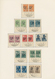 31967 Deutsche Besetzung II. WK: 1939/44, Sammlung B&M (mit Z 1) Und GG Sowie Frankreich (mit Bl. I), Estl - Bezetting 1938-45