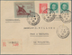 31994 Dt. Besetzung II WK - Frankreich - St. Nazaire: 1945, Hochwertige Sammlung Mit 9 Belegen, Dabei MiNr - Bezetting 1938-45