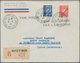 31995 Dt. Besetzung II WK - Frankreich - St. Nazaire: 1945, Drei Brief Mit Frankaturen Und Aufdruck "LIBER - Besetzungen 1938-45