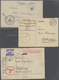 Delcampe - 32043 Feldpost 2. Weltkrieg: 1939/1945, Gehaltvolle Und Vielseitige Sammlung Mit Ca. 200 Luftfeldpost-Bele - Andere & Zonder Classificatie