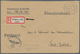 32060 Feldpost 2. Weltkrieg: 1943/44, Kleine Sammlung Von 13 Feldpost-Einschreibebriefen (1x Ohne Poststem - Sonstige & Ohne Zuordnung