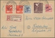 Delcampe - 32119 Deutschland Nach 1945: 1945/1956, Vielseitiger Bestand Von Ca. 135 Briefen/Karten/wenige Vorderseite - Verzamelingen