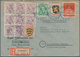 Delcampe - 32121 Deutschland Nach 1945: 1945/1958, Vielseitige Partie Von Ca. 214 Briefen Und Karten Mit All.Besetzun - Verzamelingen