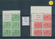 Delcampe - 32160 Deutschland Nach 1945: 1946/1953, Zusammenstellung Auf Steckkarten, Dabei Lokalausgaben Spremberg Ge - Sammlungen