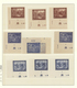 Delcampe - 32169 Deutschland Nach 1945: 1948/71, Plattennummern Und Druckerzeichen - Sammlung Der Dauerserien Postfri - Sammlungen