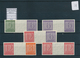 32240 Sowjetische Zone: 1946/1948, Postfrische Zusammenstellung, Dabei MiNr. 36 Zb Und 37 Yd Je Im 4er-Blo - Andere & Zonder Classificatie