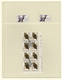 32284 DDR: 1949/1990, ABARTEN, Sammlung Mit Zahlreichen Plattenfehlern, Wasserzeichentypen Und Sonstigen D - Andere & Zonder Classificatie