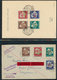 32327 DDR: 1949-54, Sammlung Von Ersttagsbriefen Im Briefealbum, Einige Gute FDC Dabei Wie Z.B. 242, 342 U - Andere & Zonder Classificatie