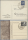 Delcampe - 32328 DDR: 1949/90 Ca., DDR-Kiste Mit Lagerbuch Postfrisch Und Gestempelt Nur Der Anfangsjahre, Viel Bogen - Andere & Zonder Classificatie