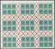 32382 DDR - Zusammendrucke: 1960, Fünfjahrplan, Alle 3 Markenheftchenbogen (MiNr. 7/9), Dabei MiNr. 7 Auf - Se-Tenant