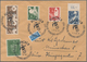 32413 Bundesrepublik Und Berlin: 1948/1964, Vielseitige Partie Von Ca. 90 Briefen, Karten Und Ganzsachen, - Sammlungen