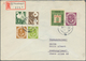 Delcampe - 32422 Bundesrepublik Und Berlin: 1949/1968, Meist Bis 1959, Partie Von 51 Briefen Und Karten, Dabei Dekora - Sammlungen
