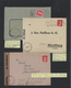 32458 Berlin: 1945, SPÄTE POST Und ÜBERROLLER: Kenntnisreich Beschriftete Sammlung Von Ca. 109 Belegen Aus - Autres & Non Classés