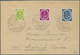 32500 Berlin: 1949/56, Nette Partie Von 8 Belegen, Teils FDC, Darunter 113-15 FDC, 123/125/132 FDC, 116 FD - Autres & Non Classés