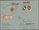 32570 Französische Zone: 1945/48, Schöner Posten Von Ca. 28 Oft Ehemaligen Einzellosen Dabei Nachfrankiert - Andere & Zonder Classificatie