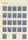 32614 Bizone: 1945/1946, AM-POST, Spezial-Sammlung Von Fast 500 Einzelmarken Amerikanischer Und Deutscher - Andere & Zonder Classificatie
