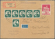 32627 Bizone: 1948-1950, Sammlung Mit 350 Briefen FDC, Sonderkarten Und Anderen Belegen, Es Wurden Nur Son - Sonstige & Ohne Zuordnung