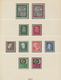 32683 Bundesrepublik Deutschland: 1949/1960, Bestand Von Sieben Sammlungsteilen Auf Vordrucken, Enthalten - Andere & Zonder Classificatie