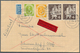 32726 Bundesrepublik Deutschland: 1950/1970 (ca.), Vielseitiger Bestand Von Ca. 830 Briefen/Karten Mit Dek - Andere & Zonder Classificatie