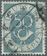 32743 Bundesrepublik Deutschland: 1952/1953, Posthorn-Serie, Gestempeltes Lot Von Spezialitäten: 10 Pfg. P - Andere & Zonder Classificatie