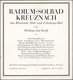 32903 Literatur: 1928, Werbebroschüre Für Das Radium-Solbad Kreuznach, Illustriert Und Signiert Von Ludwig - Sonstige & Ohne Zuordnung