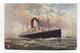 SS Ivernia - Cunard Passenger Liner - Tuck Postcard No. 9106, Used In 1912 - Steamers