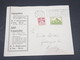 DANEMARK - Enveloppe De Skive En 1945 Pour Rodby , Affranchissement Plaisant - L 17332 - Storia Postale