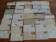 LOT 350 TIMBRES SUR LETTRES CARTES ETRANGERES DDR RUSSIE USA BRESIL AFRIQUE ROYAUME UNI ETC 1947 A ANNEES 80 VOIR PHOTOS - Autres & Non Classés