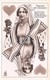 Talisman Des Amoureux - Dame De Coeur - Cartomancie Cartes - Cartes à Jouer
