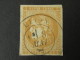 FRANCE Timbre CERES BORDEAUX 10c Oblitéré CLION - 1870 Bordeaux Printing