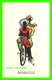 BARBADOS - COUPLE ON A  BIKE - ILLUSTRATEUR, NANK  DESIGN STUDIO - - Barbades