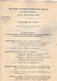 VP12.104 - 1912 - Lettre & Programme Du Deuxième Congrès De Médecine Légale .... à PARIS - Programas