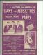 Partition Musicale Dans Les Musettes De Paris De Yette Billy Et Accordeon Gerson ) 4 Chanson 6 Pages Paroles Et Musique - Noten & Partituren