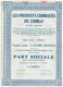 Ancienne Action - Les Produits Chimiques De Chimay -  Titre De 1925 - - Industrie