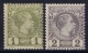 Monaco:  Yv 1 + 2 Postfrisch/neuf Sans Charniere /MNH/** - Neufs